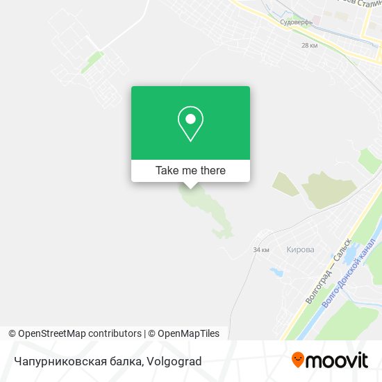 Чапурниковская балка map