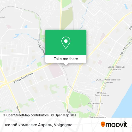 жилой комплекс Апрель map