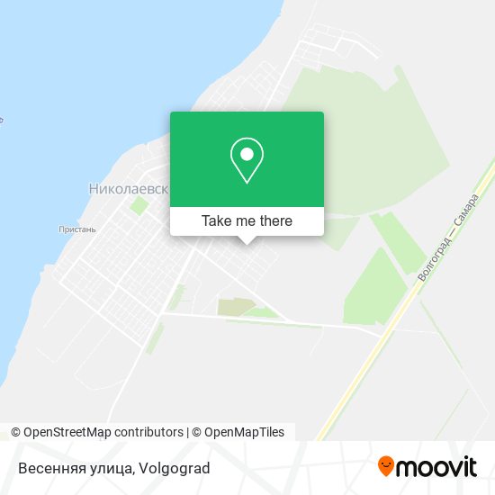Весенняя улица map