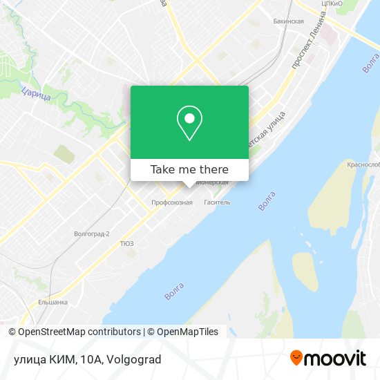 улица КИМ, 10А map