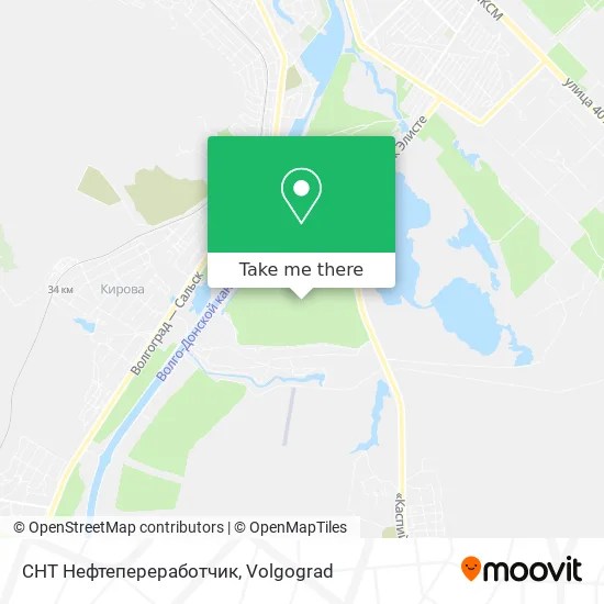 СНТ Нефтепереработчик map