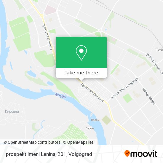 prospekt imeni Lenina, 201 map