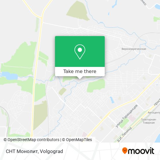 СНТ Монолит map