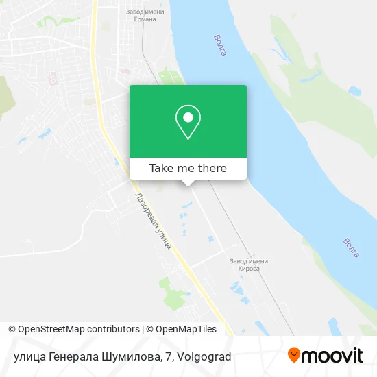 улица Генерала Шумилова, 7 map