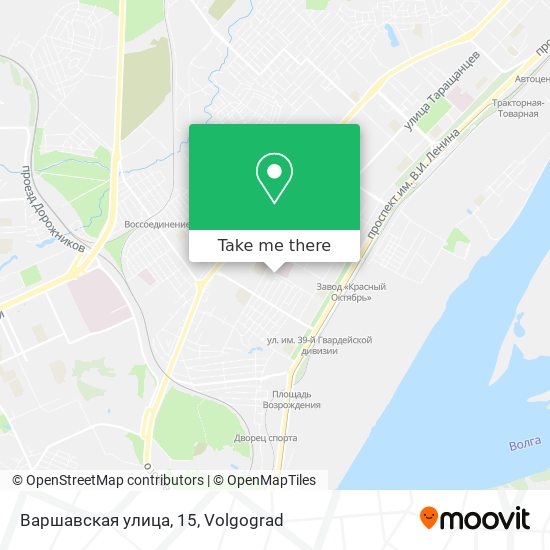 Варшавская улица, 15 map