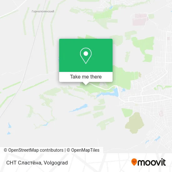 СНТ Сластёна map