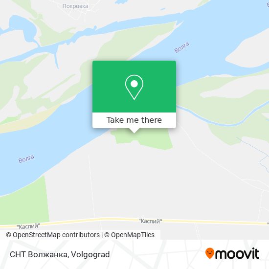 СНТ Волжанка map