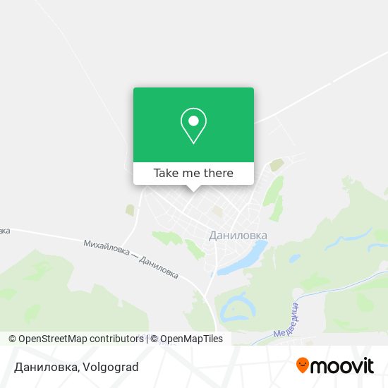 Даниловка map