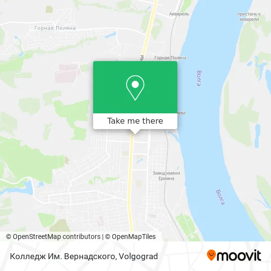 Колледж Им. Вернадского map