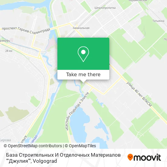 База Строительных И Отделочных Материалов ""Джулия"" map