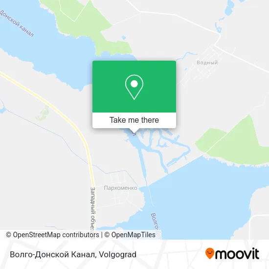 Волго-Донской Канал map