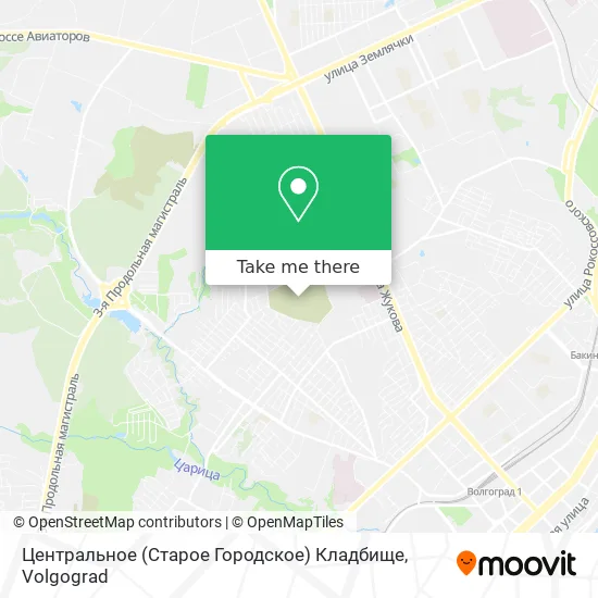 Центральное (Старое Городское) Кладбище map