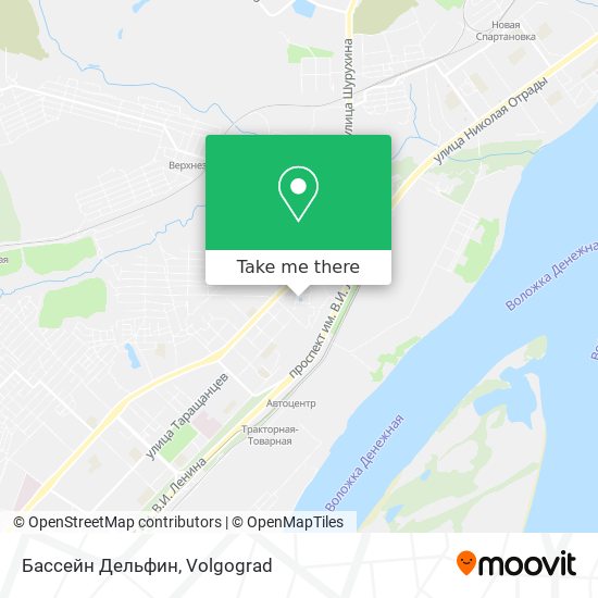 Бассейн Дельфин map