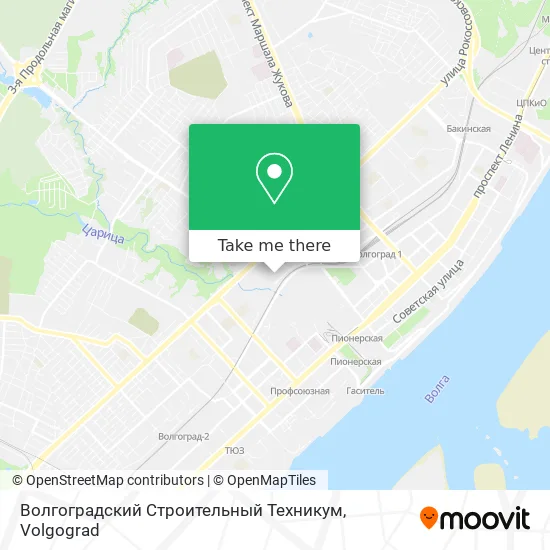 Волгоградский Строительный Техникум map