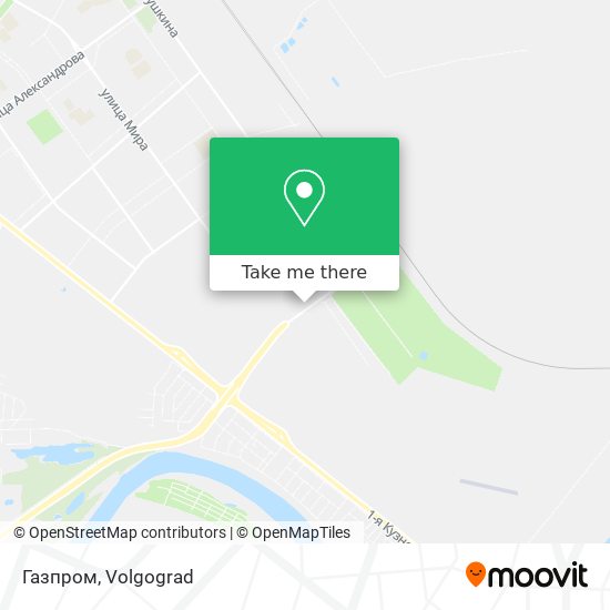 Газпром map