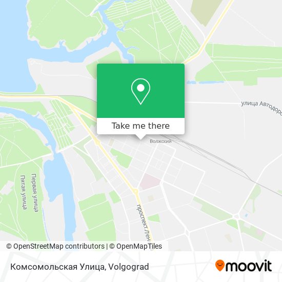 Комсомольская Улица map