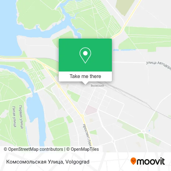 Комсомольская Улица map