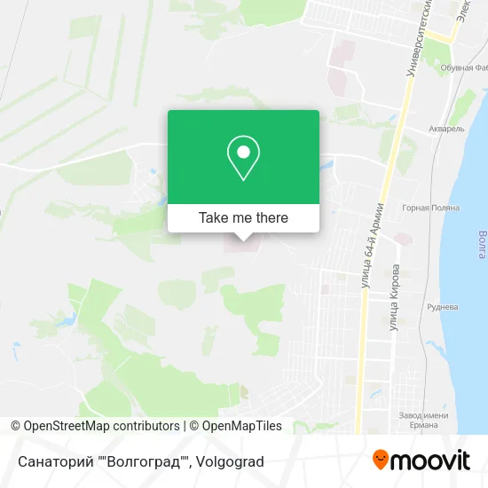 Санаторий ""Волгоград"" map