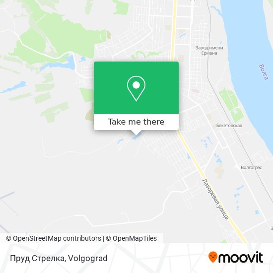 Пруд Стрелка map