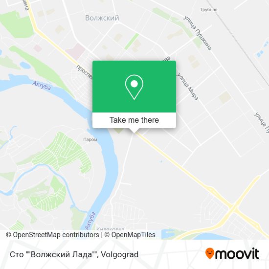 Сто ""Волжский Лада"" map