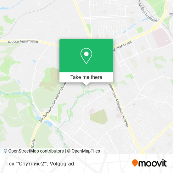 Гск ""Спутник-2"" map