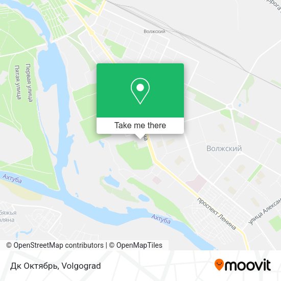 Дк Октябрь map