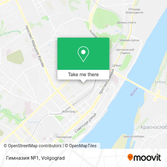 Гимназия №1 map