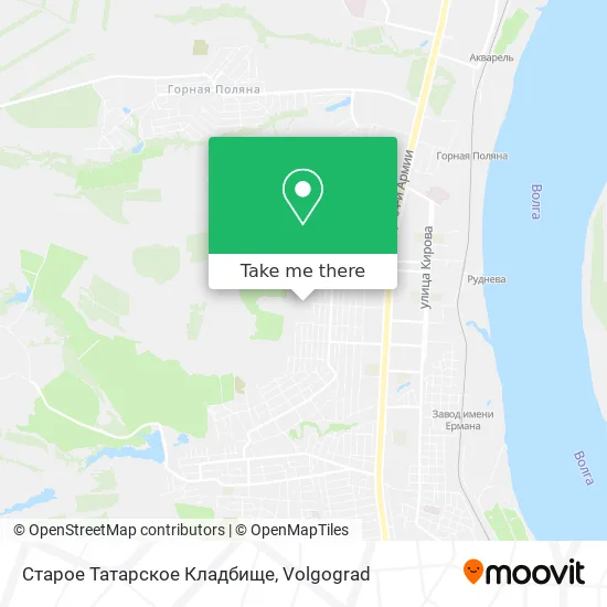 Старое Татарское Кладбище map