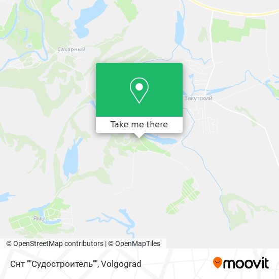 Снт ""Судостроитель"" map