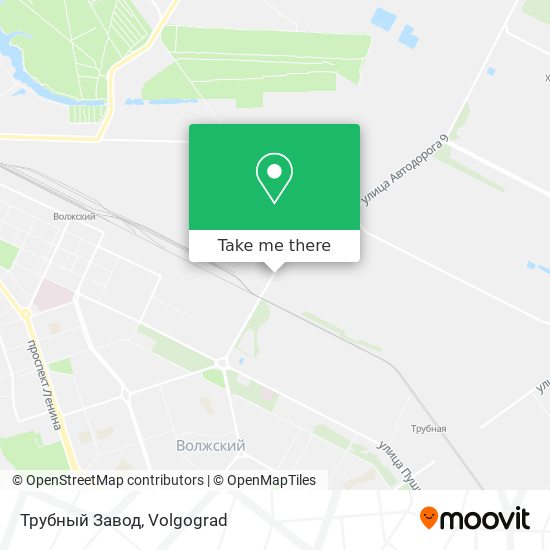 Трубный Завод map