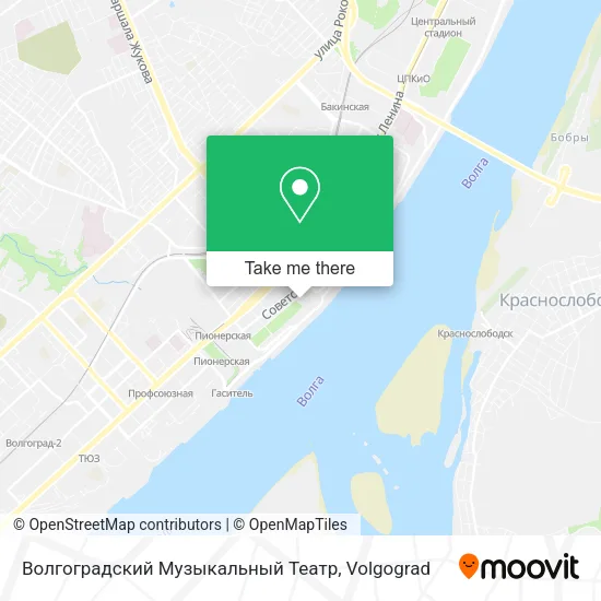 Волгоградский Музыкальный Театр map