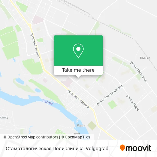 Стамотологическая Поликлиника map
