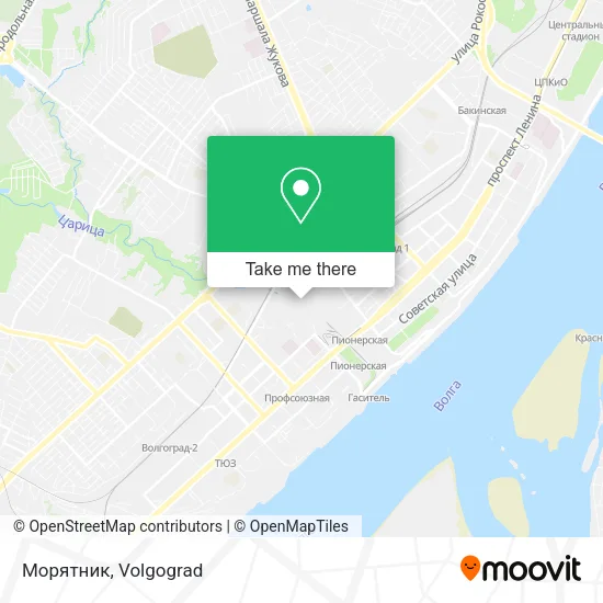 Морятник map