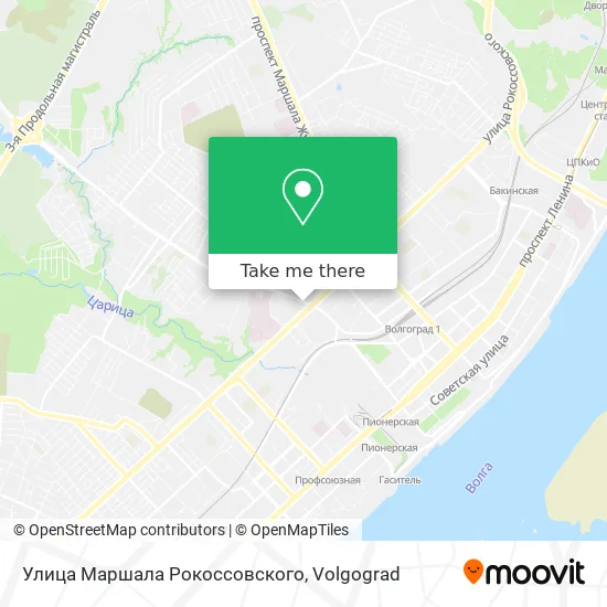Улица Маршала Рокоссовского map