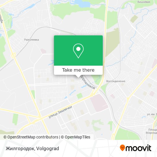 Жилгородок map