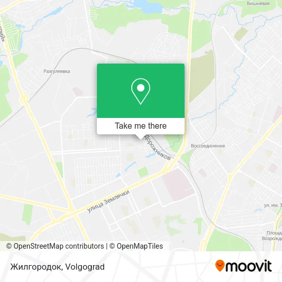 Жилгородок map