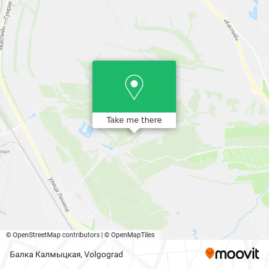 Балка Калмыцкая map