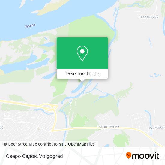 Озеро Садок map