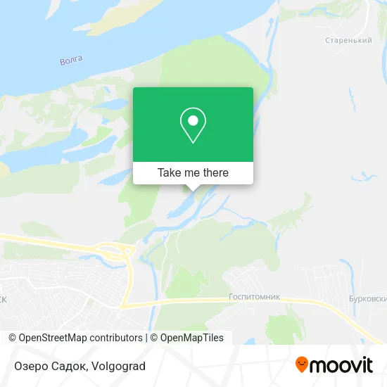 Озеро Садок map