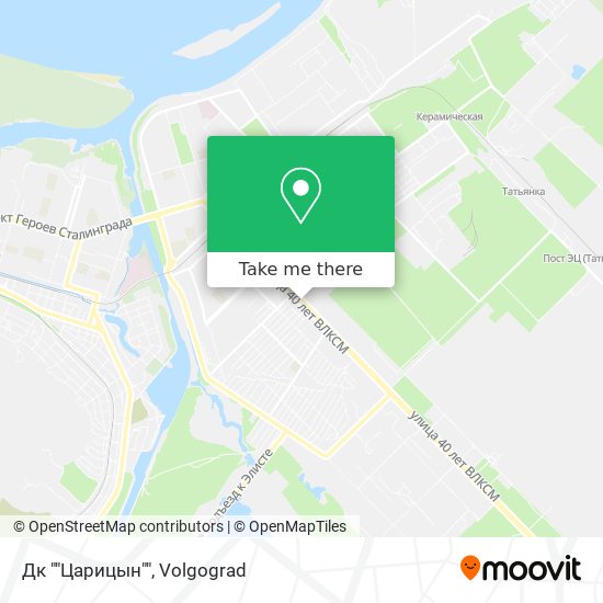 Дк ""Царицын"" map