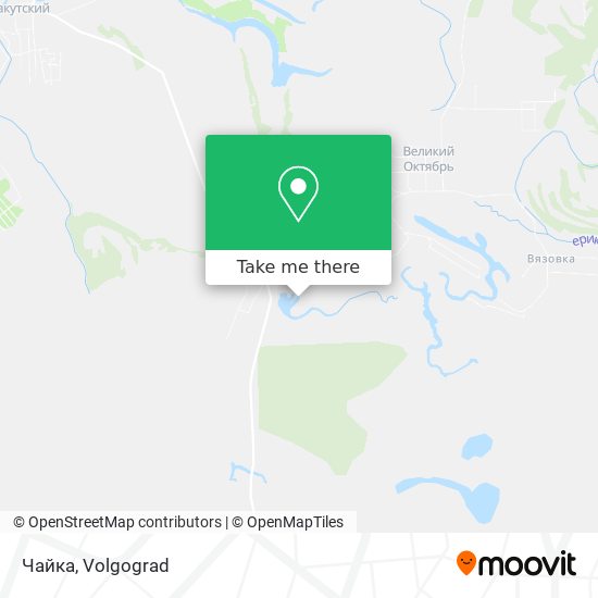 Чайка map