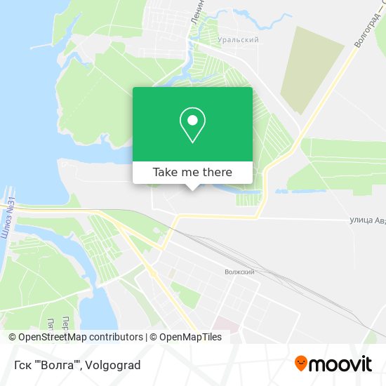 Гск ""Волга"" map