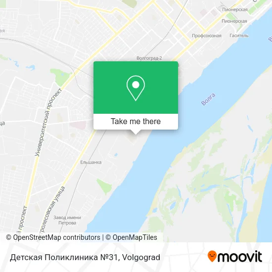 Детская Поликлиника №31 map