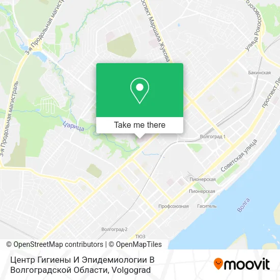Центр Гигиены И Эпидемиологии В Волгоградской Области map