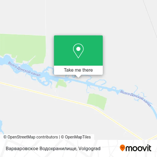 Варваровское Водохранилище map