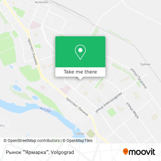 Рынок ""Ярмарка"" map