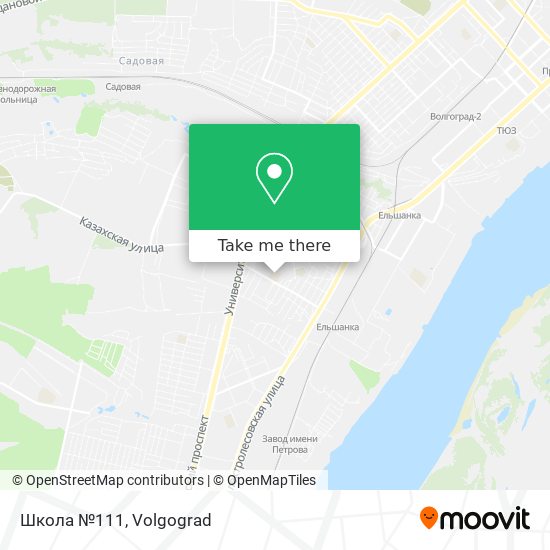 Школа №111 map