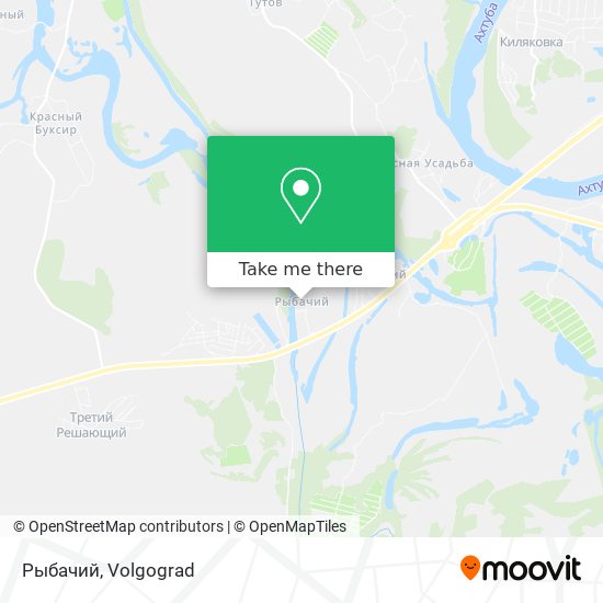 Рыбачий map