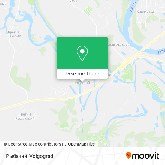 Рыбачий map
