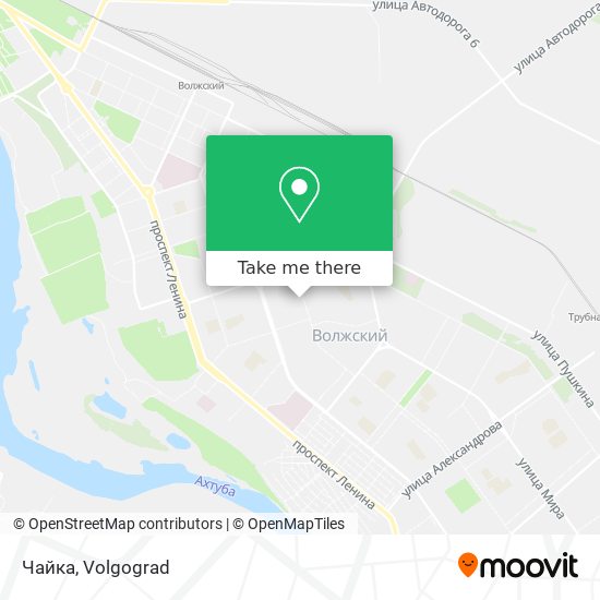 Чайка map
